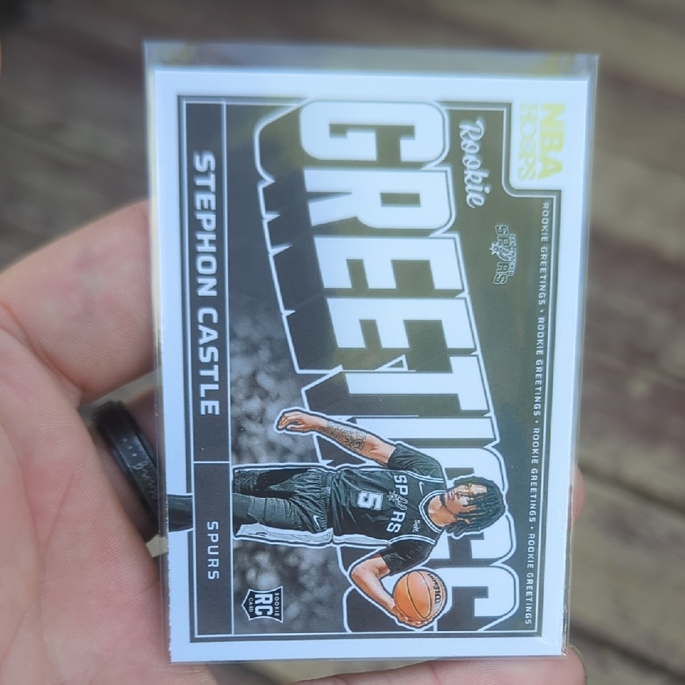 NBA Hoops Rookie Card - Stephon Castle